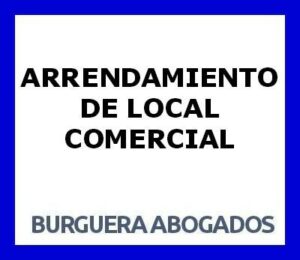 ARRENDAMIENTO DE LOCAL COMERCIAL