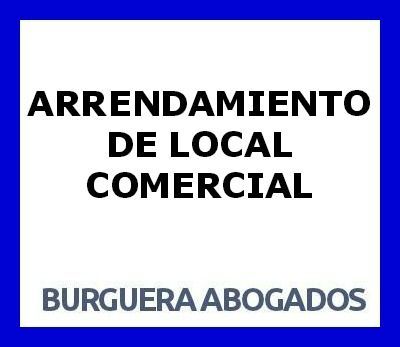 ARRENDAMIENTO DE LOCAL COMERCIAL