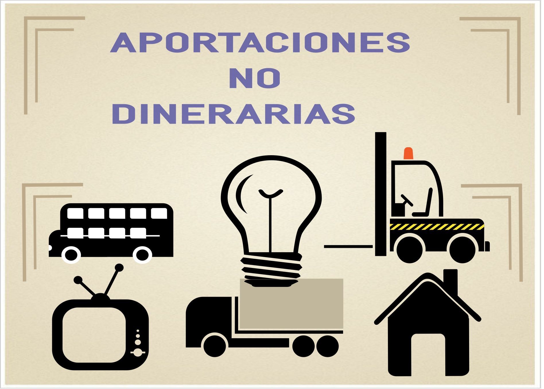 Aportaciones no dinerarias