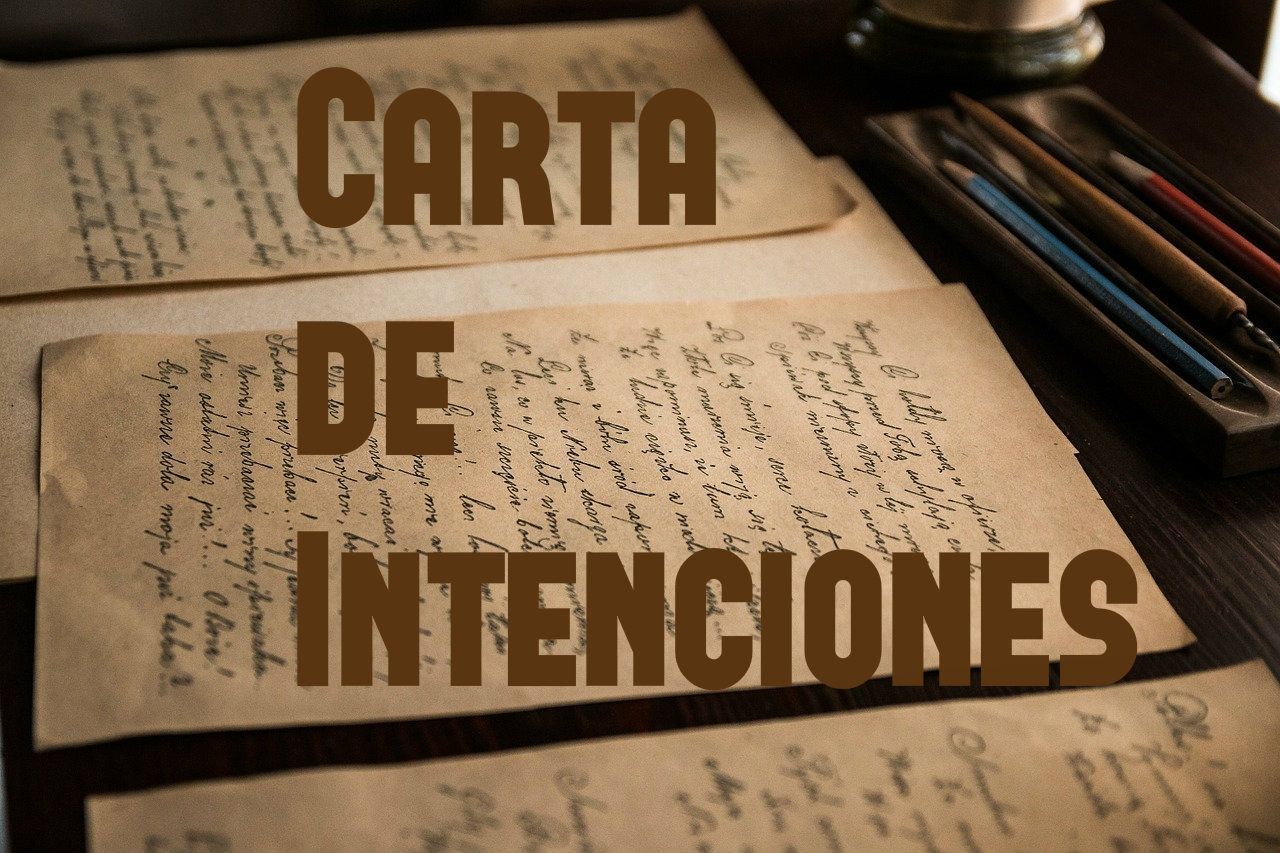 carta de intenciones