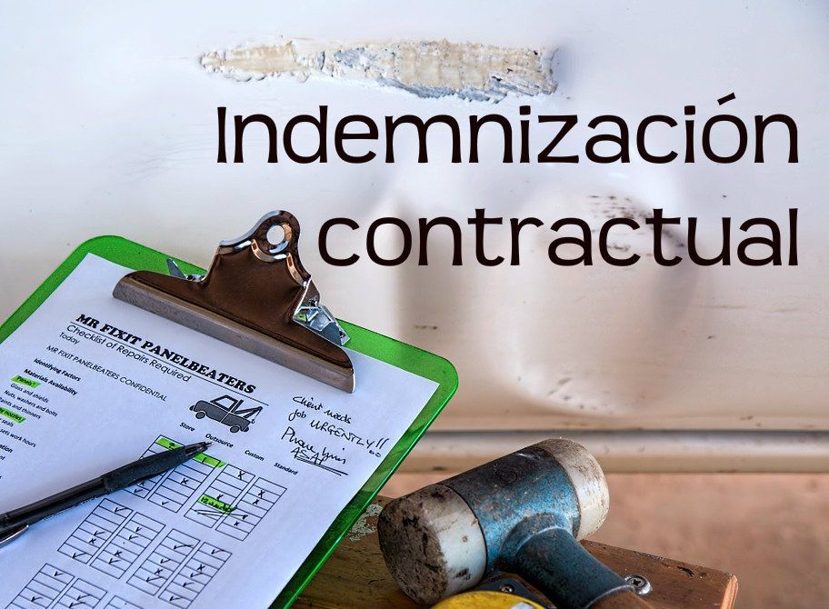 indemnización contractual