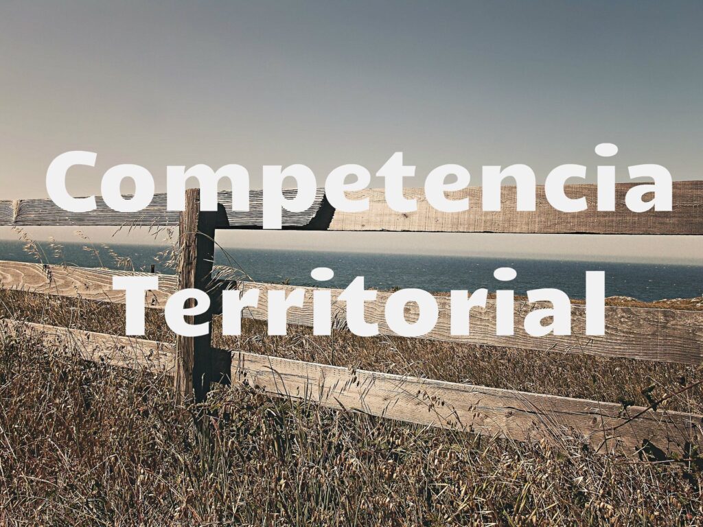 competencia territorial
