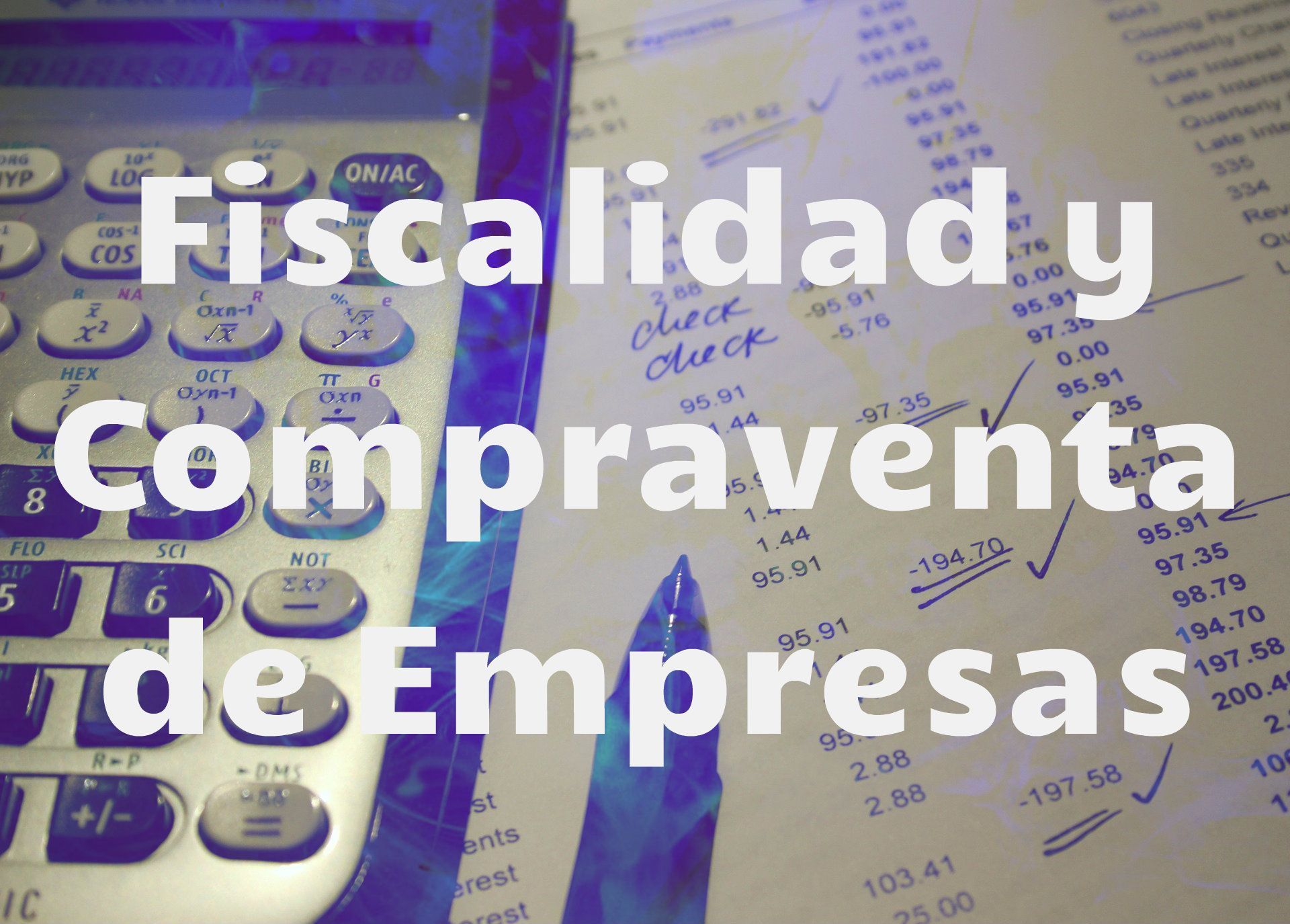 fiscalidad compraventa empresas