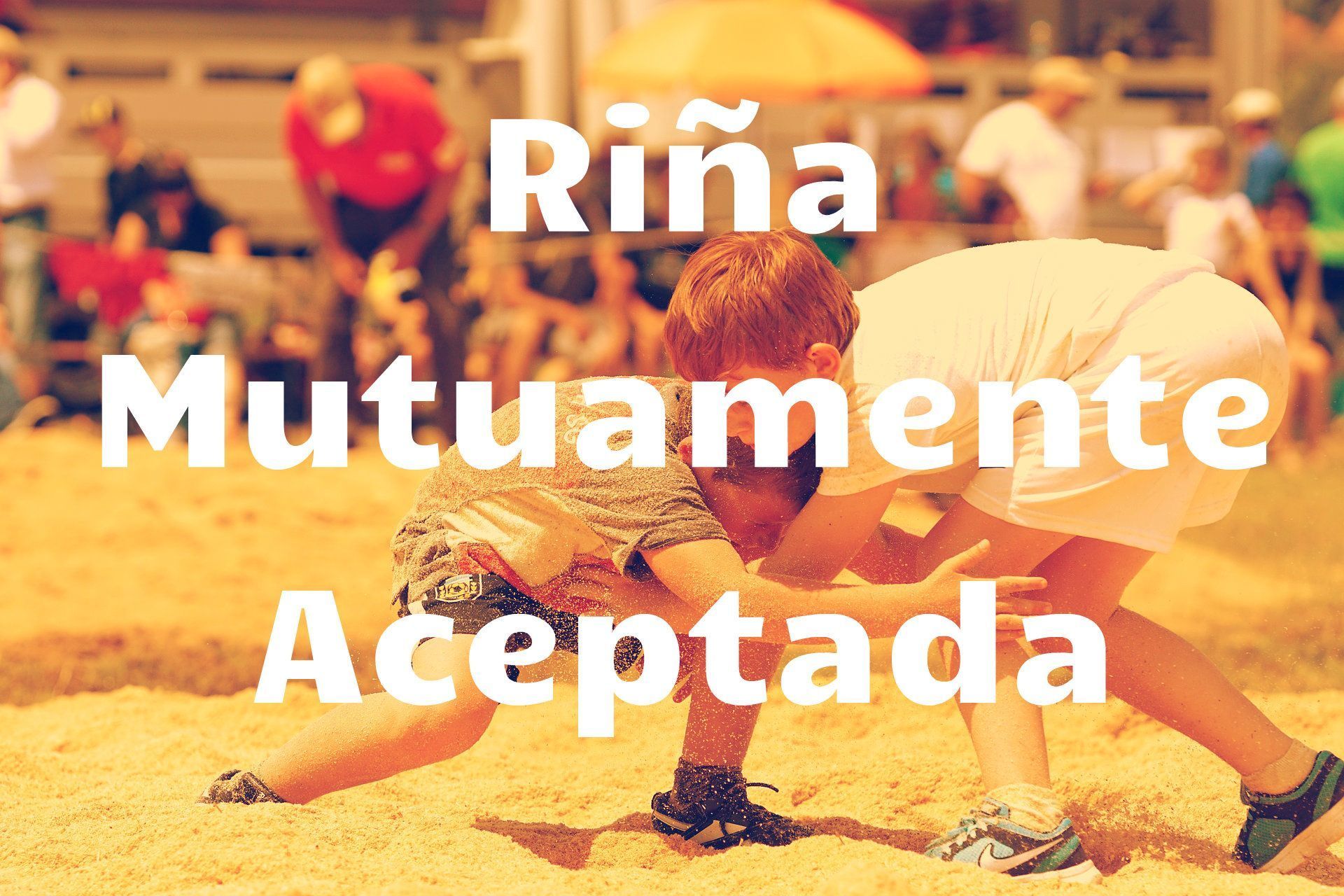 riña mutuamente aceptada