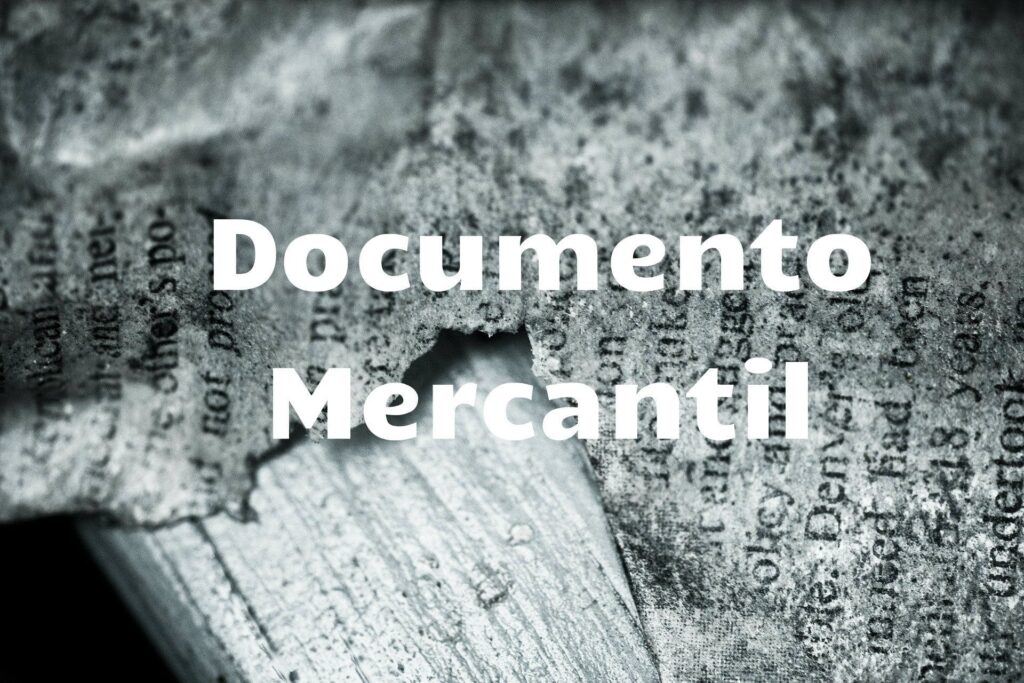 DOCUMENTO MERCANTIL