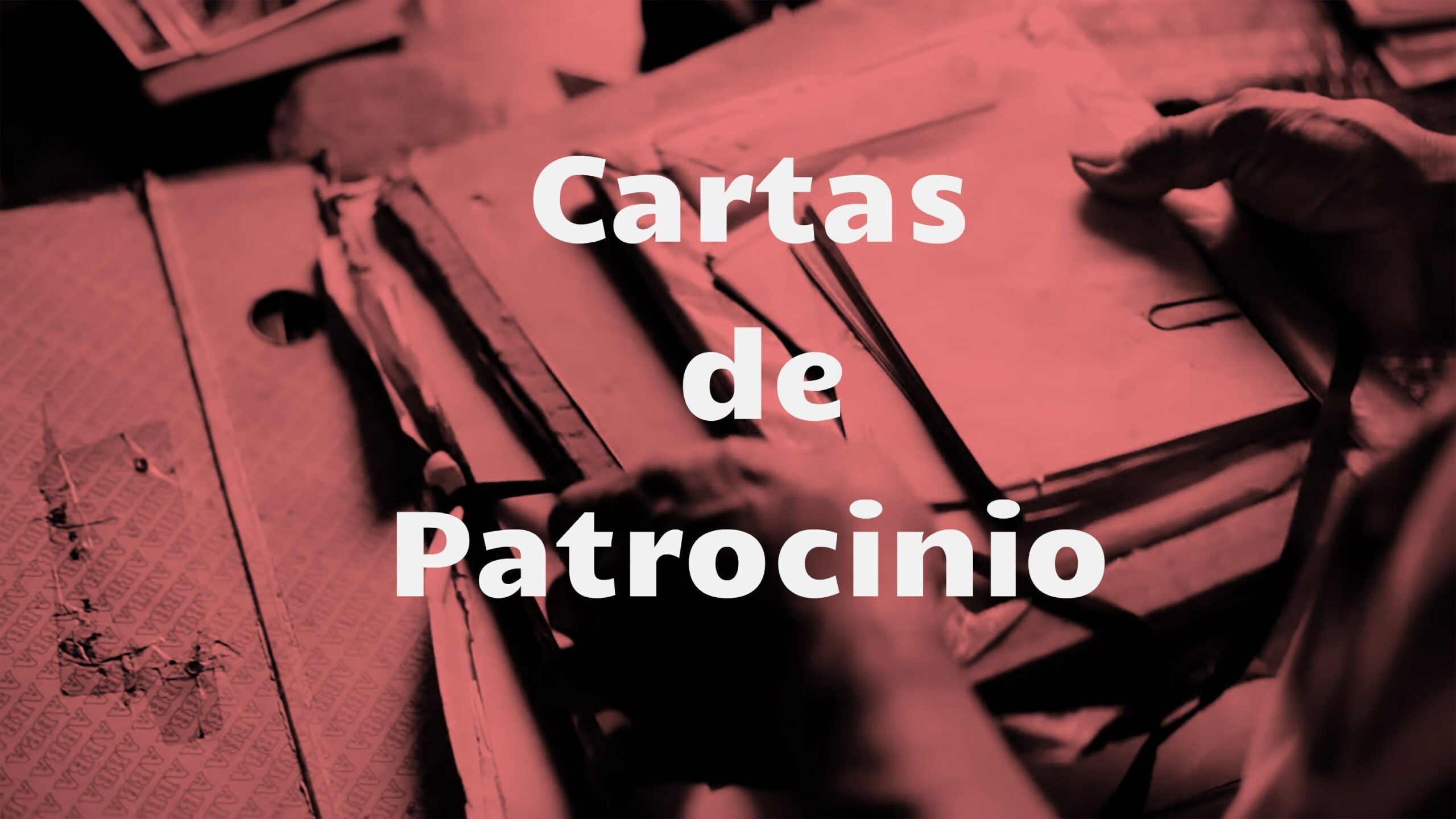 cartas de patrocinio