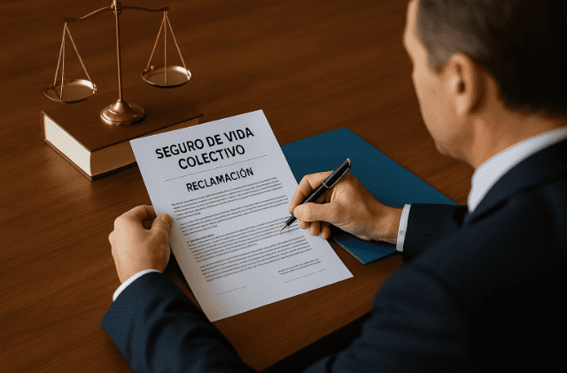 seguro de vida colectivo reclamación